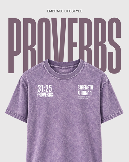 Proverbs 31:25 | Strength & Honor Tee