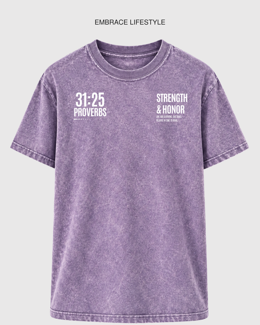 Proverbs 31:25 | Strength & Honor Tee